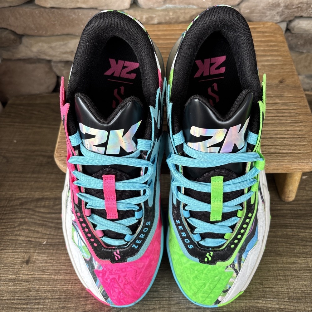PUMA X 2K Scoot Zeros 9 Lace Up Mens Multicolor Sneakers Athletic Shoe31134901 - Picture 8 of 12